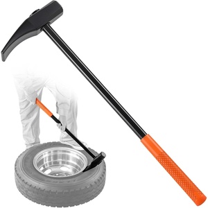 VEVOR Tire Bead Breaker Wedge, 32″ Handle, Duck-Billed Tire Hammer, Heavy Duty Bead Breaker Tool & Duckbill Iron with Cast Iron Head for Motorcycles, Cars, Buses, Trucks, ATVs, UTVs, and Tractors