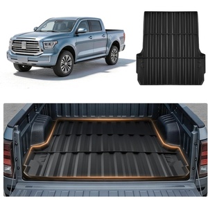 VEVOR Truck Bed Mat, TPE, Compatible with 2015-2026 Ford F150 Lightning Bed, Heavy Duty Custom Fit, All Weather Protection Pickup Car Cargo Trunk Liner Replacement, for 2015-2026 Ford F150 Accessories(2023-2026 Chevrolet Colorado/GMC Canyon)