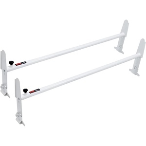 VEVOR Van Ladder Racks, 47.2-78.7 in Adjustable, 500 lbs Capacity, Alloy Steel, Compatible with Full-Size Vans, 2 Pcs White(for Mid-Large Size Vans)