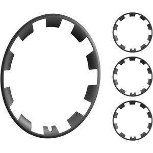 VEVOR Wheel Rim Cover Hubcaps, 20 in, Model Y Fully Fit Hubcap with Snap, Guard Tape & Valve Nozzle Hole, ABS & PC Hubcap with Upgraded Buckle, High Rigidity & Less Wind Drag, Fits for All Weather Use(20in)