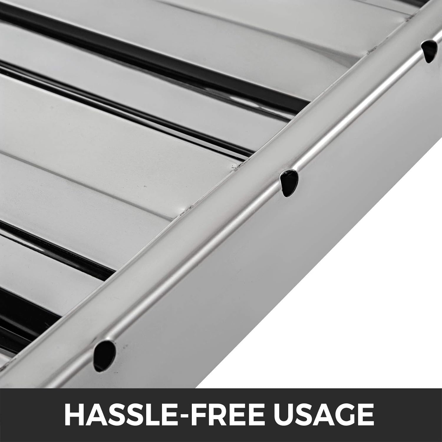 image:imageVBENLEM Pack of 6 Hood Filters 195W x 195H Inch 430 Stainless Steel 4 Grooves Commercial Hood Filters Range Hood Filter for Grease Rated Commercial Kitchen Exhaust Hoods195W x 245H Inch