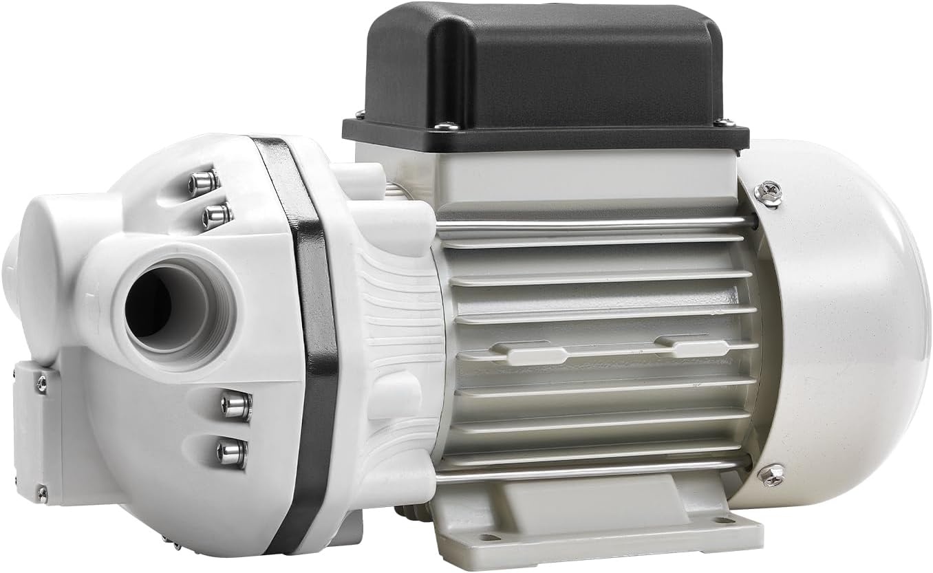 image:imageVEVOR 12V DEF Transfer Pump Kit 85 GPM Diaphragm Irrigation Self Priming Electric Water Pump with 58 Gallon Tank Automatic Nozzle 1312 ft Hose 2625 ft Lift for Diesel Exhaust Fluid UreaPump