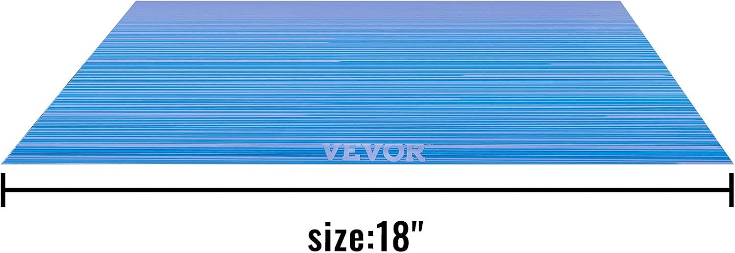 image:imageVEVOR 20 RV Awning Vinyl Fabric Ocean Blue Fade 15oz Weather Shield Easy Install Compatible with Major Brands18 FT
