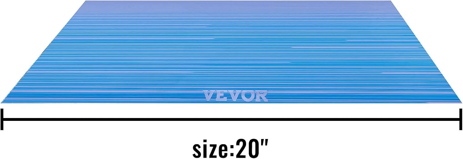 image:imageVEVOR 20 RV Awning Vinyl Fabric Ocean Blue Fade 15oz Weather Shield Easy Install Compatible with Major Brands20 FT