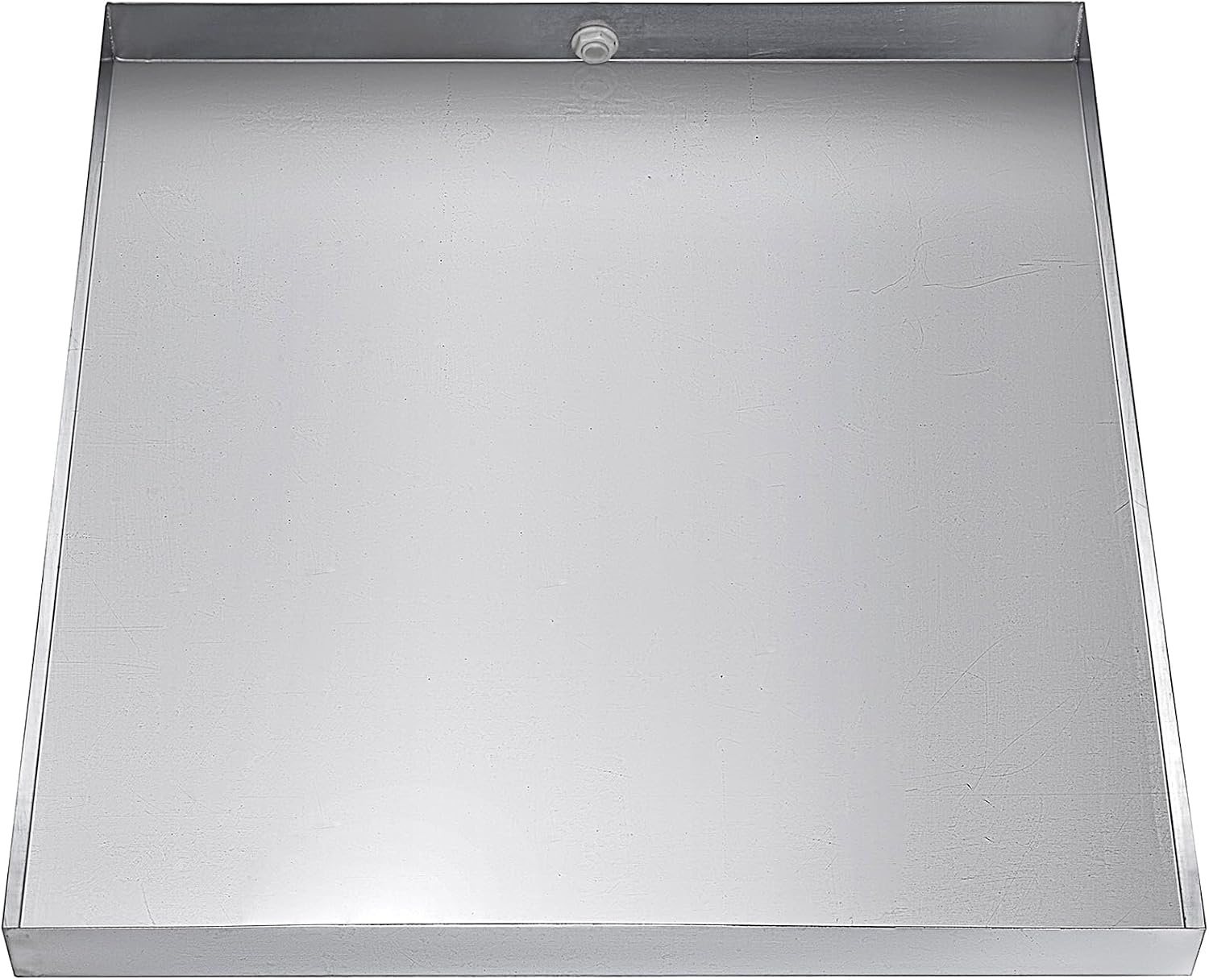 image:imageVEVOR 32 x 30 x 25 Inch Washing Machine Pan 18 GA Thickness 304 Stainless Steel Heavy Duty Compact Washer Drip Tray with Drain Hole amp Hose Adapter304 Stainless Steel27 x 25 x 25 Inch