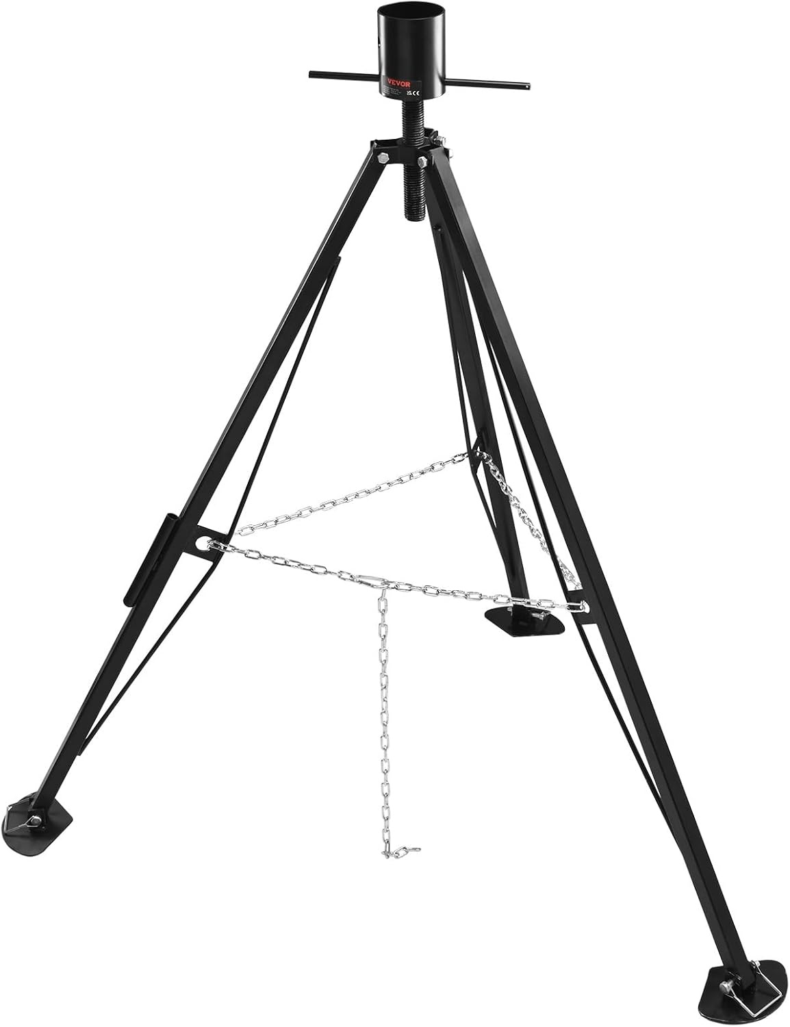 image:imageVEVOR 5th Wheel Tripod Stabilizer Heavy Duty RV Stabilizer with 5000lbs Load Capacity amp 3557 Adjustable Height Folds for Easy Storage and Organization for FifthWheel Trailers RVs and Campers