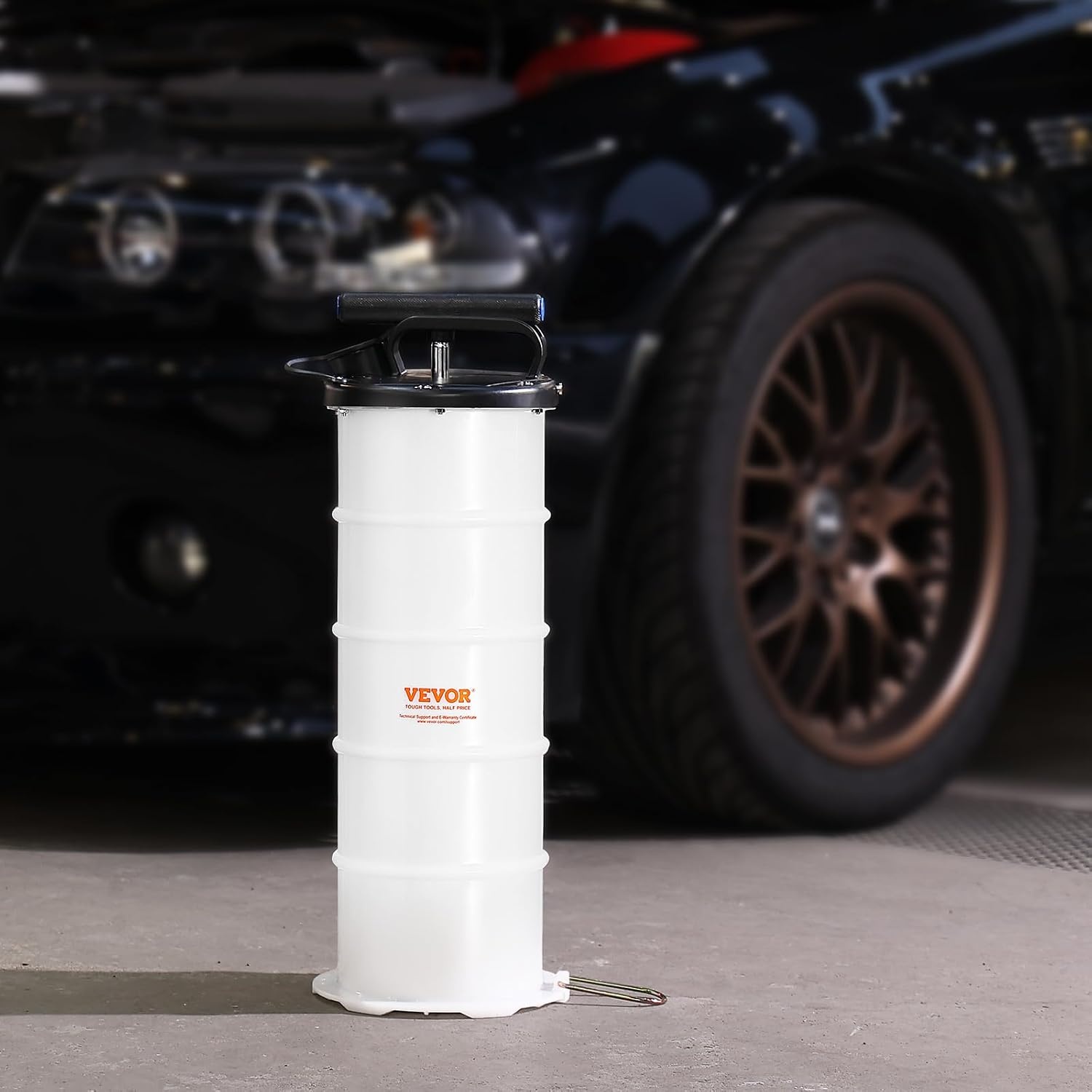 image:imageVEVOR 65L PneumaticManual Oil Extractor Pump Fluid Extractor Pump for Automotive Fluids Vacuum Evacuation Oil Change amp Fluid Change Tool with Dipstick and Suction Hose65L Manual