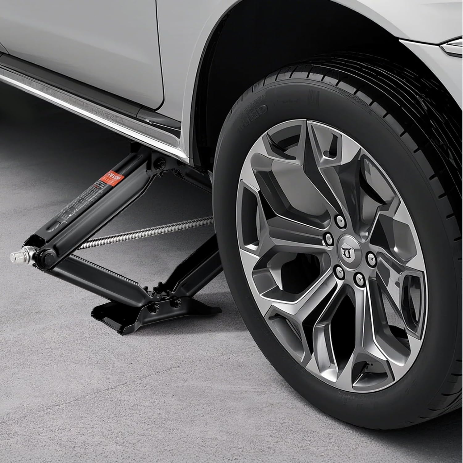 image:imageVEVOR 9000 lbs RV Scissor Jacks 4234 in RV Stabilizer Leveling Scissor Jacks Set of 2 Heavy Duty Stabilizer Jack with Crank Handle Socket and Bubble Levels Not Easily Bent or Deformed5000 lbs