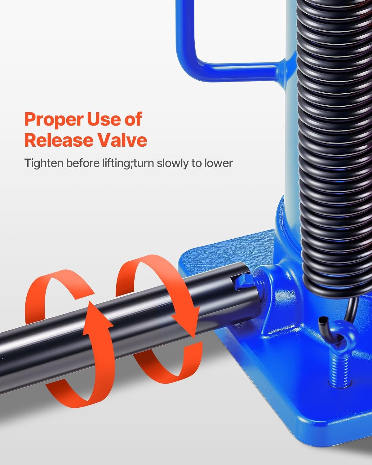image:imageVEVOR Air Hydraulic Bottle Jack 20 Ton 44092 lbs Capacity 102195 Inch Lifting Range PneumaticManual Heavy Duty Welded Bottle Jack with Pump for Car SUV Pickup Truck RV Auto Repairblue