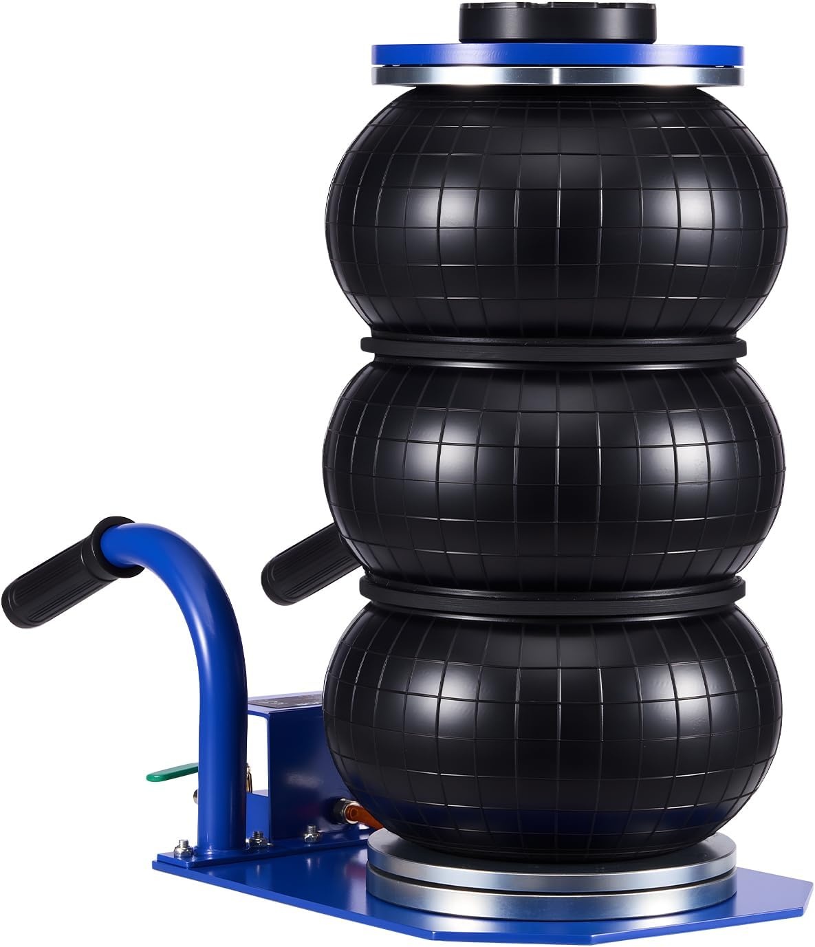 image:imageVEVOR Air Jack 3 Ton6613 lbs Triple Bag Air Jack Airbag with Six Steel Pipes Lift Up to 177 inch450 mm 16 s Fast Lifting Pneumatic with Short Handles for Car SUV Pickup Truck Repair Garage3THigh 177