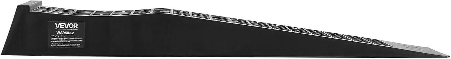 image:imageVEVOR Car Ramps 2 PCS 13000 lbs GVW Capacity 63 in Lift Height Portable High Profile Car Service Ramps for Home Garage Maintenance and Oil Changes Heavy Duty for Truck SUV Vehicle Repair Black26275inch