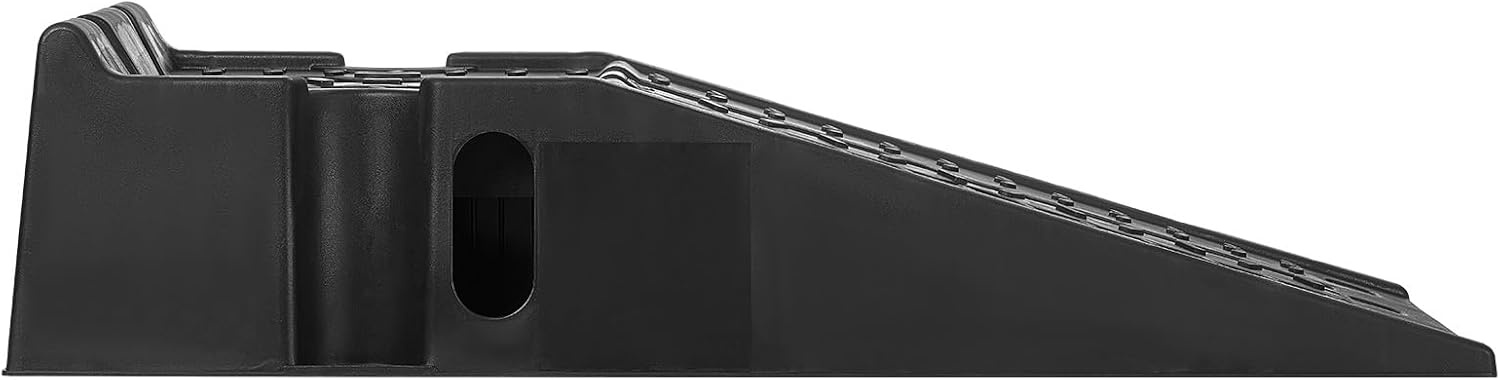 image:imageVEVOR Car Ramps 2 PCS 13000 lbs GVW Capacity 63 in Lift Height Portable High Profile Car Service Ramps for Home Garage Maintenance and Oil Changes Heavy Duty for Truck SUV Vehicle Repair Black66355inch