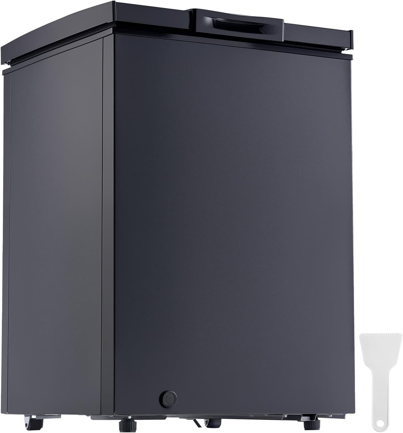 image:imageVEVOR Chest Freezer 67 Cuft Compact Deep Freezer Free Standing Top Open Door Chest Freezers with 2 Removable Baskets amp Adjustable Thermostat Energy Saving Low Noise amp Garage Ready BlackBlack