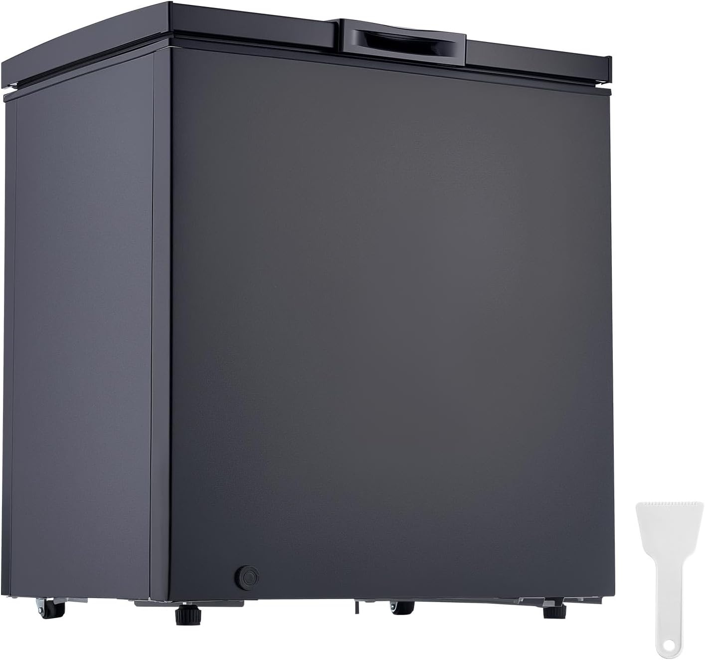 image:imageVEVOR Chest Freezer 67 Cuft Compact Deep Freezer Free Standing Top Open Door Chest Freezers with 2 Removable Baskets amp Adjustable Thermostat Energy Saving Low Noise amp Garage Ready BlackBlack