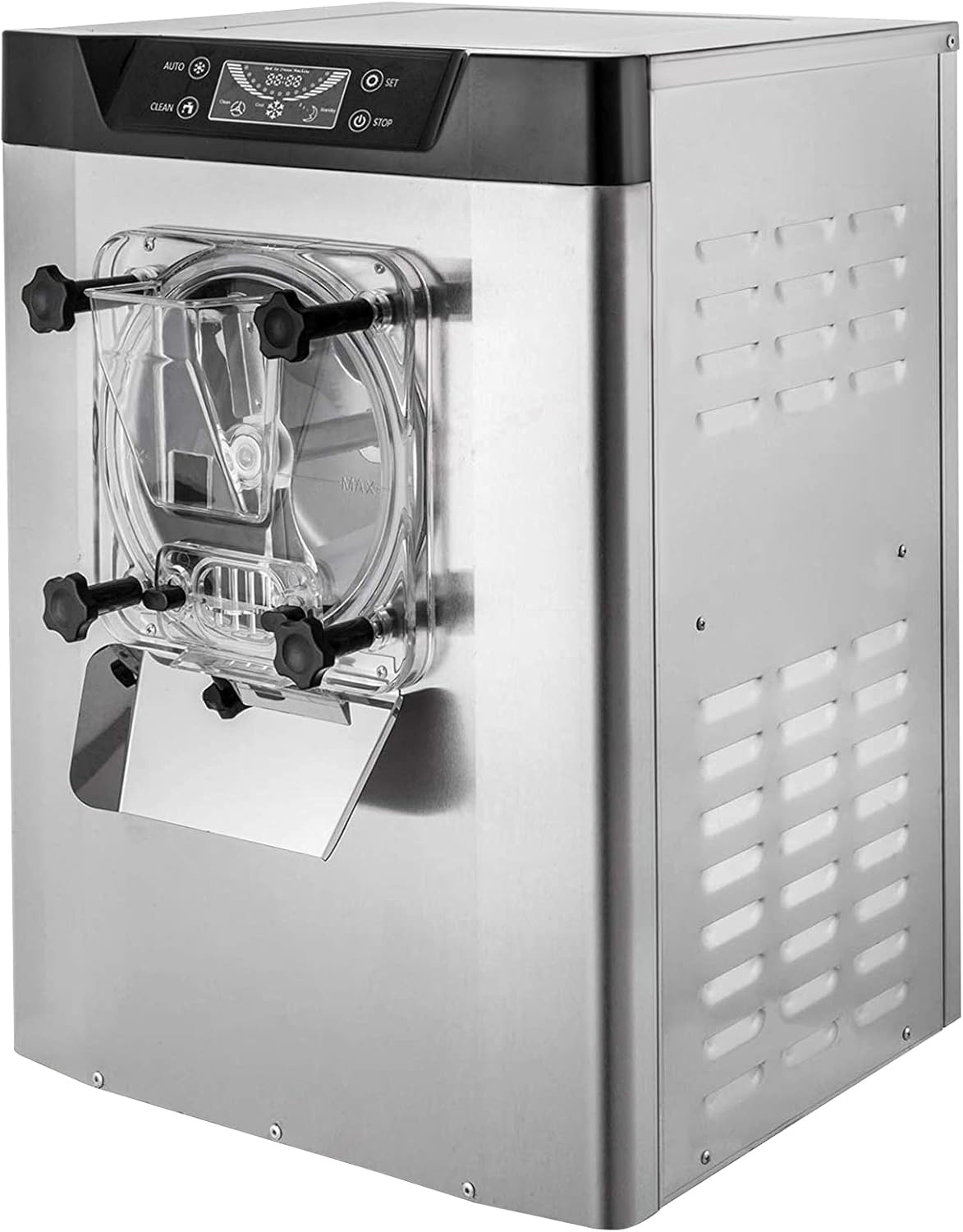 image:imageVEVOR Commercial Ice Cream Machine 1400W 2053 Gph Hard Serve Ice Cream Maker with LED Display Screen Auto ShutOff Timer One Flavors Perfect for Restaurants Snack bar Supermarkets44 Qt 1400W
