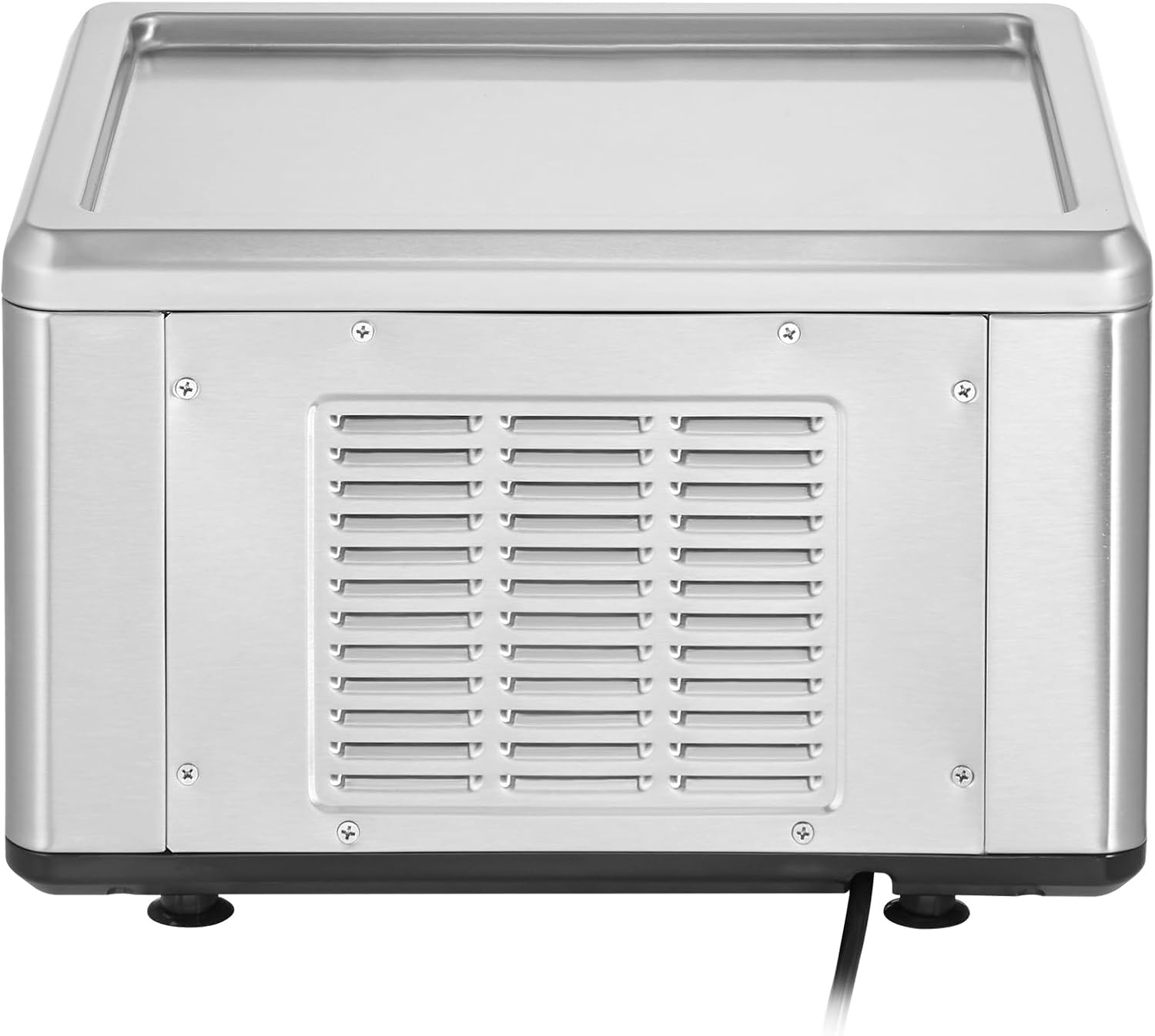 image:imageVEVOR Commercial Ice Roll MakerStirFried Yogurt Cream Machine 220W Ice Cream Roll Machine with 94 x 11 Square Pan Button Defrost Method with Food Shovels Perfect for BarsCafes Dessert Shops120W