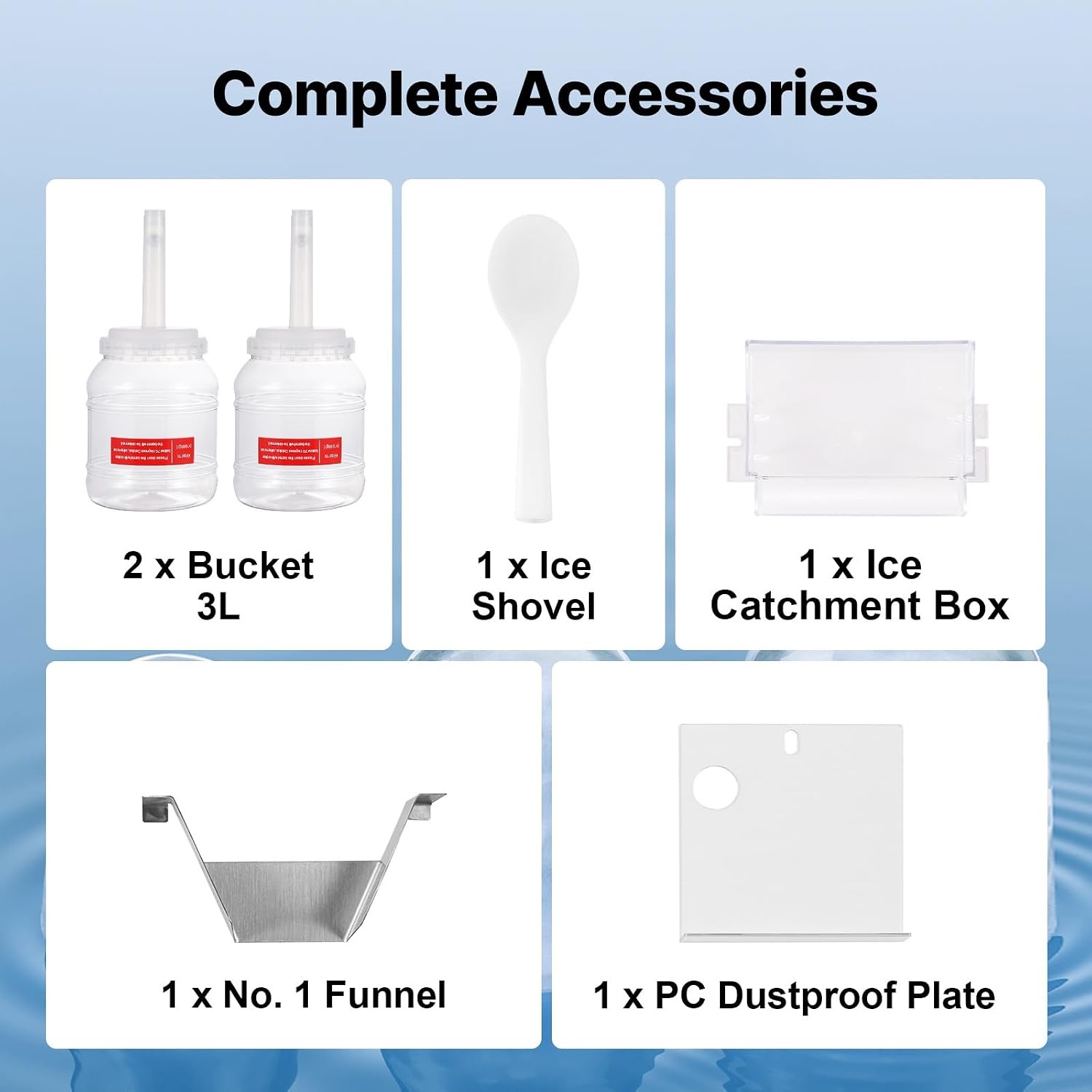 image:imageVEVOR Commercial Snowflake Ice Machine 375LBS24H Snowflake Ice Maker Stainless Steel Ice Shaver Machine Electric Snow Cone Maker Air Cooling System for Rapid Heat Dissipation for Bakery CafeAir Cooling