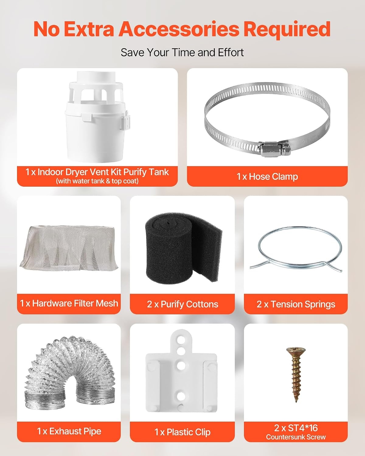 image:imageVEVOR Dryer Vent Window Kit Fits 4Inch Exhaust Hoses Adjustable Length for Adapts Sliding Windows of Different Heights Sturdy PVC and PP Materials Dual Protections amp Multilayer Sealing DesignStyle2 with water system