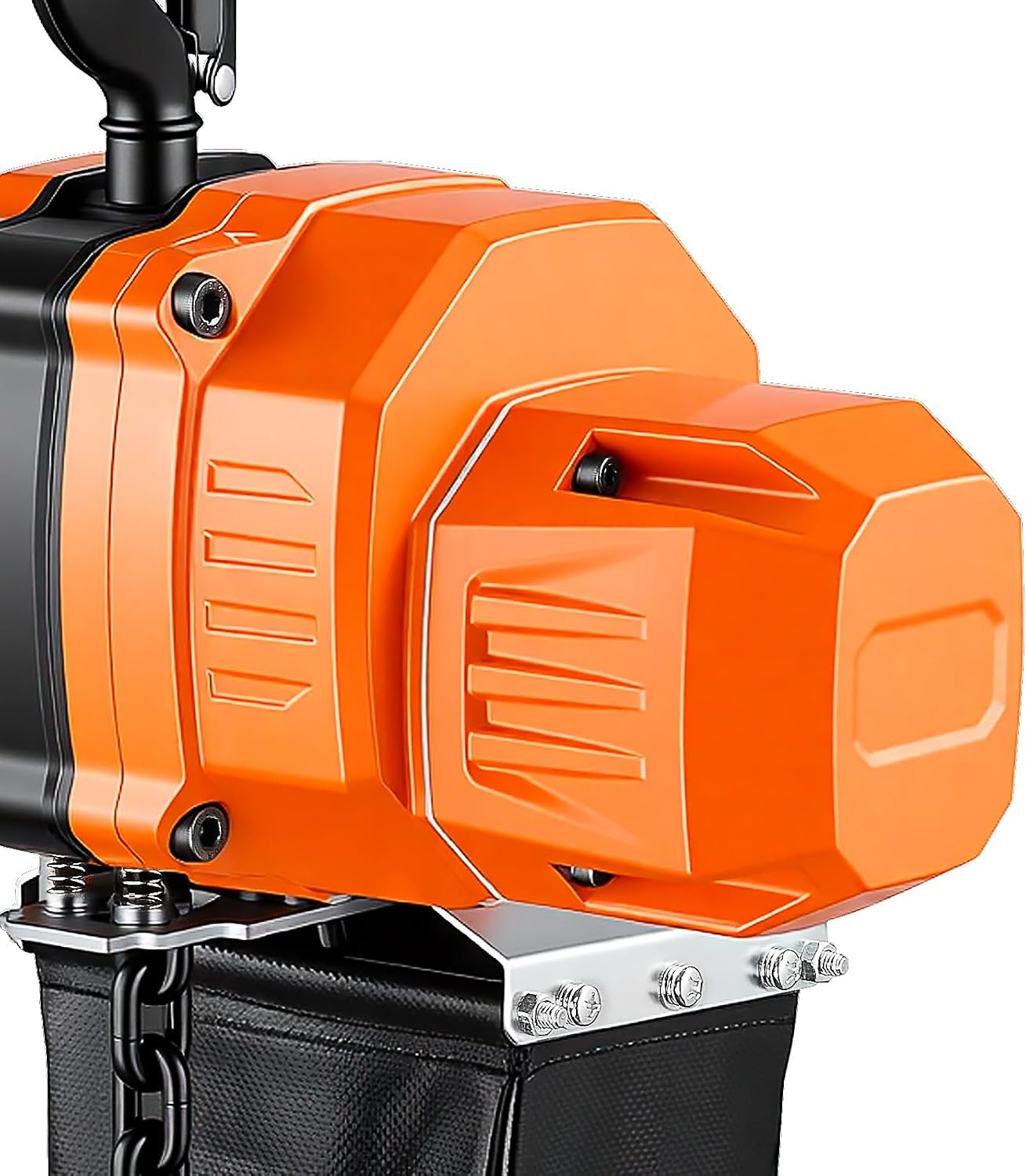 image:imageVEVOR Electric Chain Hoist 2200 lbs Load Capacity 10 ft Lifting Height 120V Single Phase Overhead Crane with Chain 10 ft Wired Remote Control for Garage Shop Hotel and Home2200 lbs 10 ft 1Chain