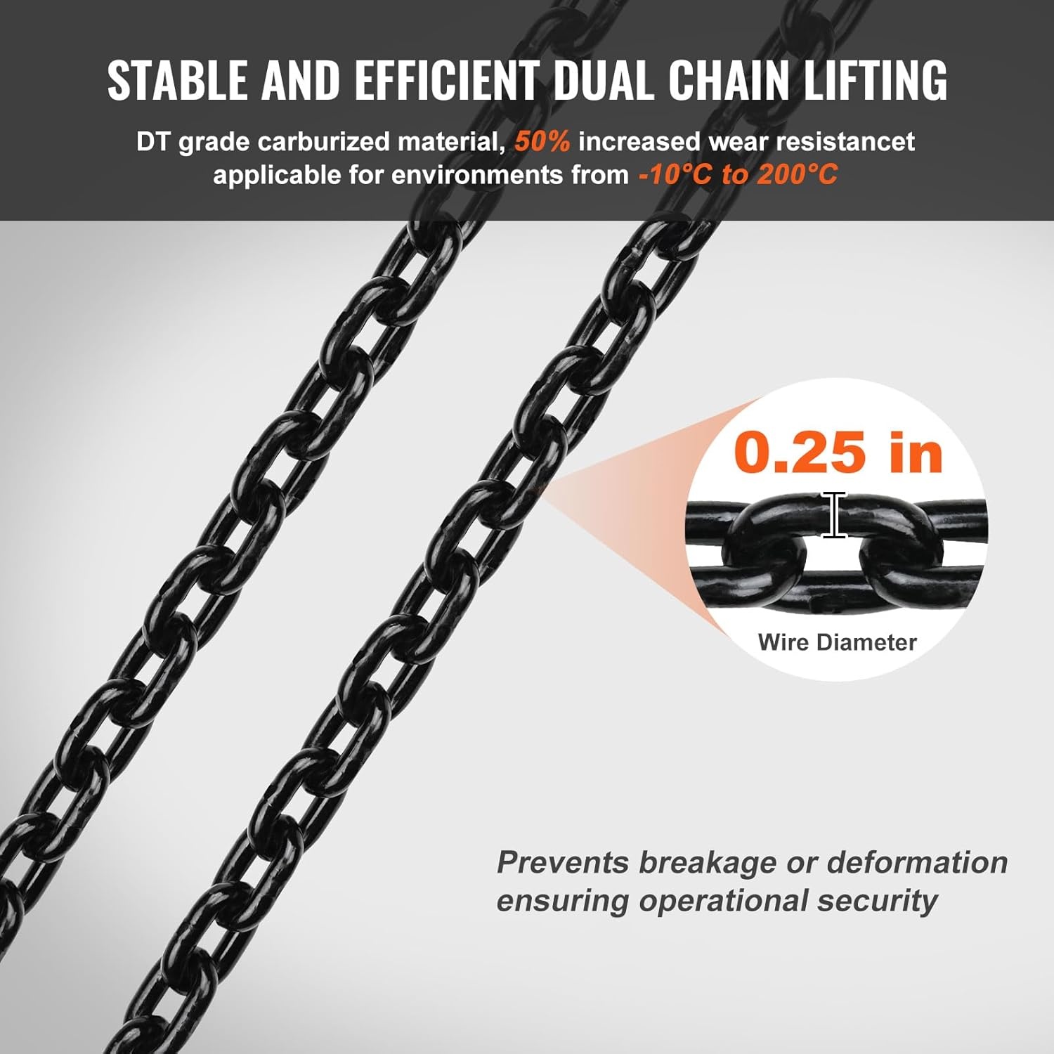 image:imageVEVOR Electric Chain Hoist 2200 lbs Load Capacity 10 ft Lifting Height 120V Single Phase Overhead Crane with Chain 10 ft Wired Remote Control for Garage Shop Hotel and Home2200 lbs 20 ft 2Chain