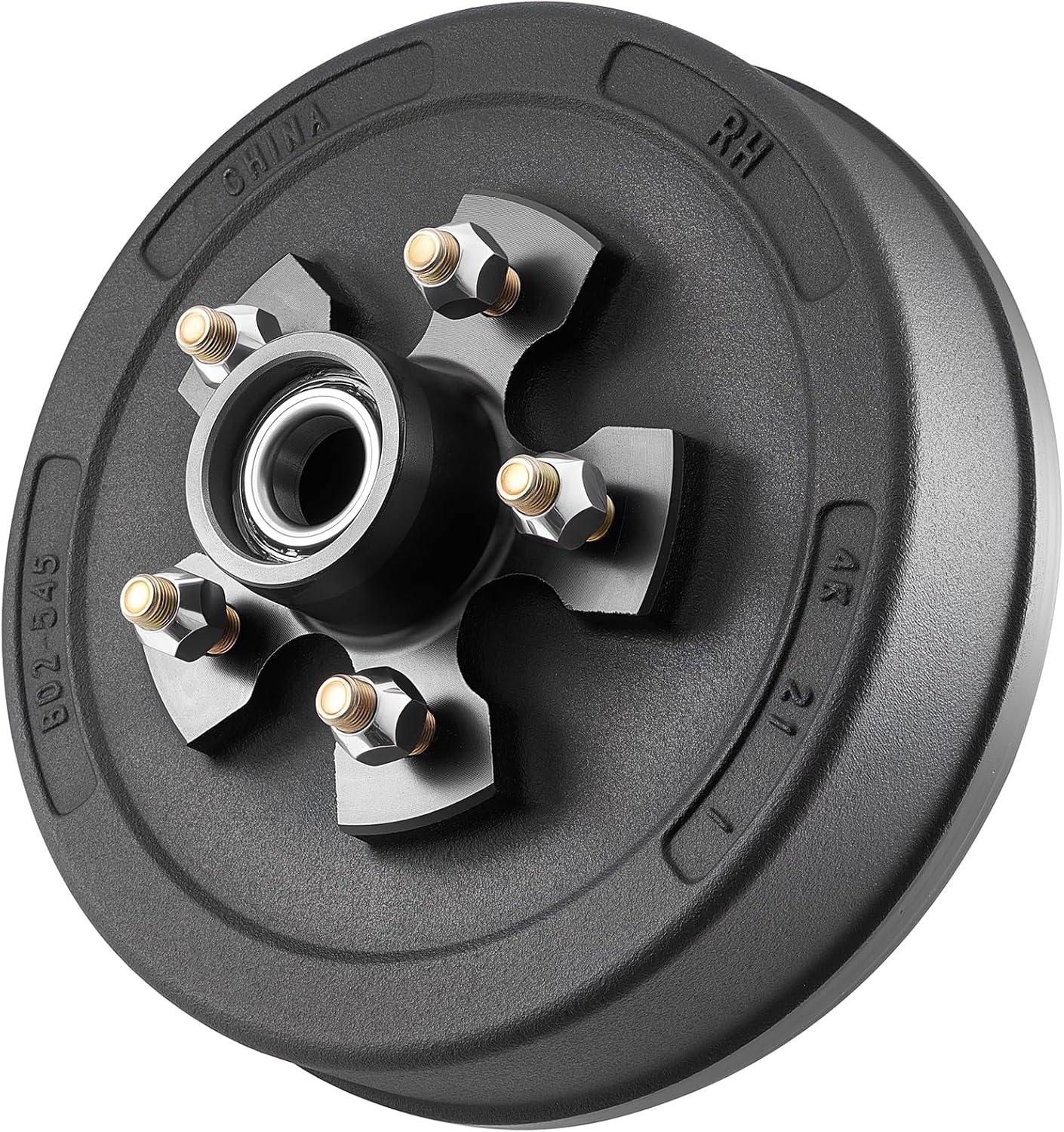 image:imageVEVOR Electric Trailer Brake Kit 1225 x 3375 Inch 1 Pair SelfAdjusting Electric Brakes Kit for 8000 lbs Trailer Axle Backing Plates for Braking System Part Replacement Fit for Trailers RVs10 x 214 Inch 3500lbs 1 pairs