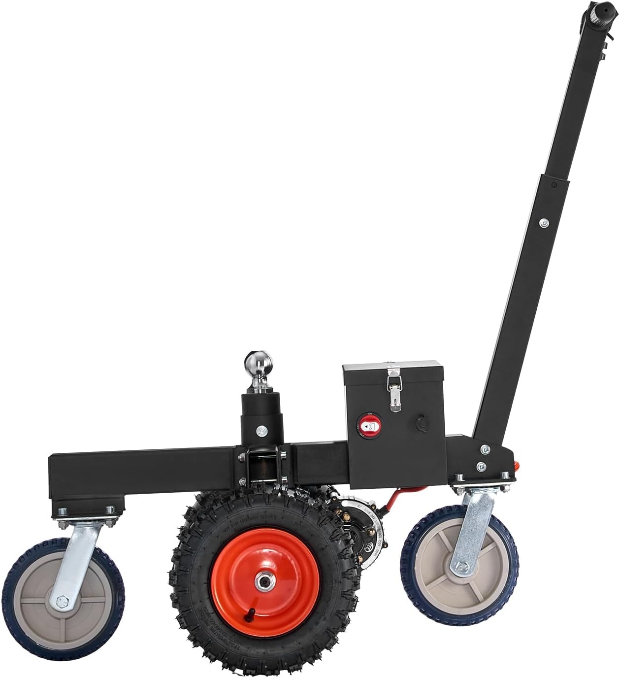 image:imageVEVOR Electric Trailer Dolly 3600 lbs Max Trailer Weight 600 lbs Max Tongue Weight DC 24V 800W Motorized Trailer Dolly with 2 amp 178 Inch Hitch Balls for RV Campers Cargo amp Utility Boat Trailers
