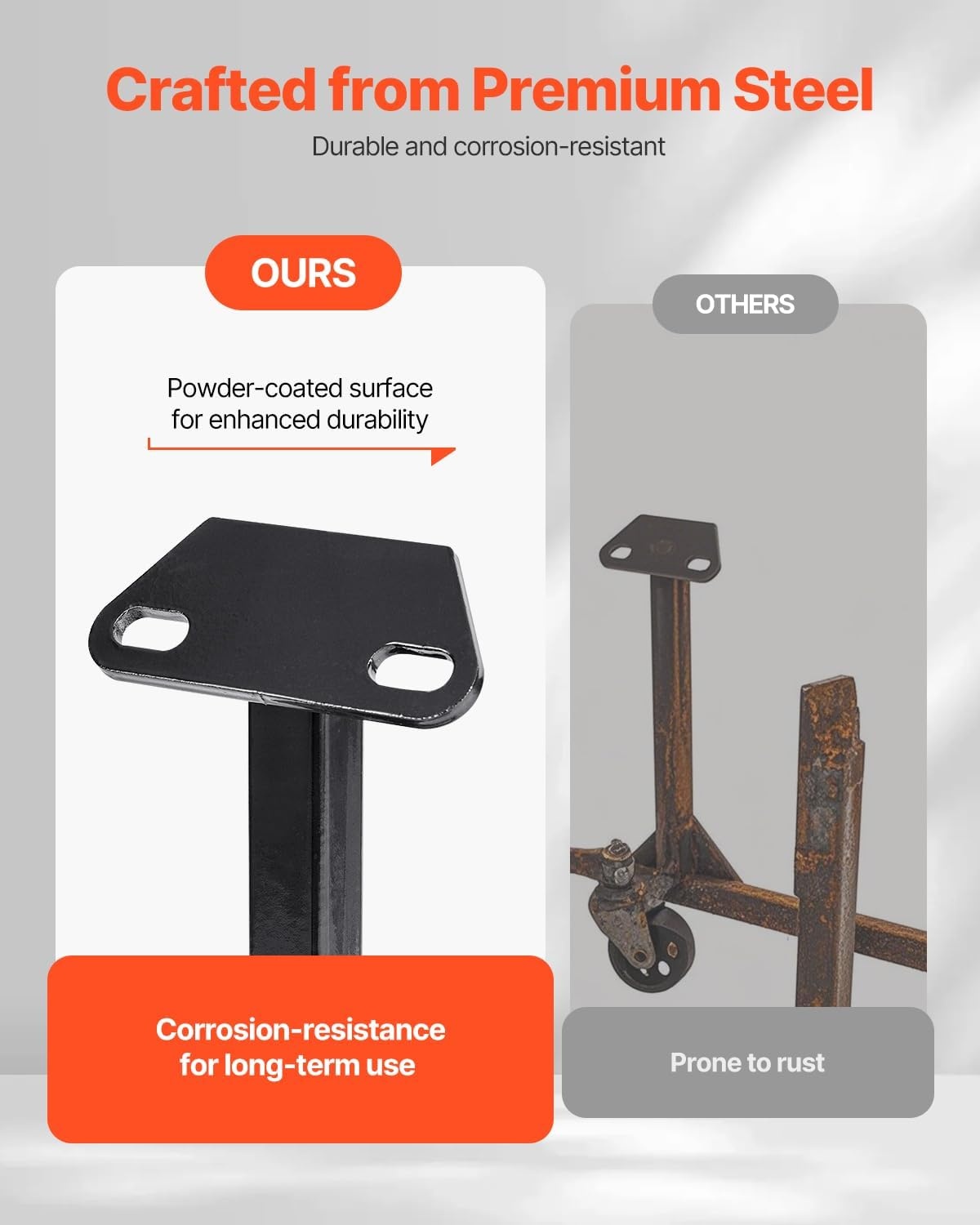 image:imageVEVOR Engine Stand 750 LBS Load Capacity Engine Motor Stand HeavyDuty Steel Motor Holder with 4 Swivel Casters and 4 Hook Positions Suitable for BBChevy and GEN1 SBChevy EnginesBlack