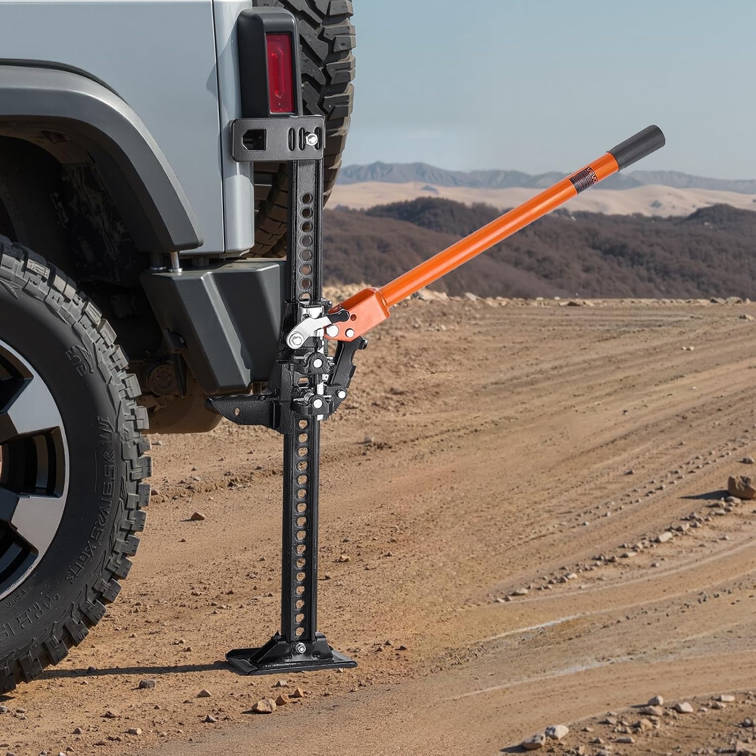image:imageVEVOR Farm Jack 33 Utility High Lift Farm Jack 318 Ton 7000 lbs Capacity Ratcheting Off Road Utility Jacks HeavyDuty Lift Jacks with 51228 Lifting Range for Tractor Truck SUV36 inch