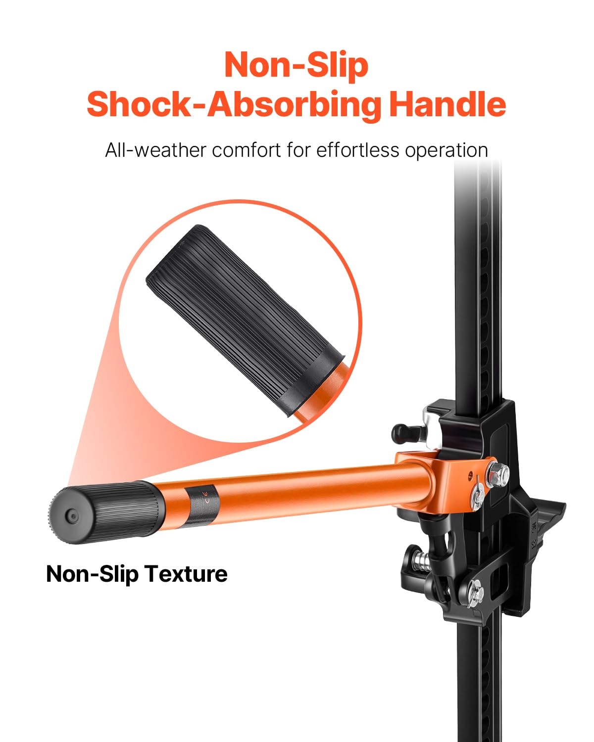 image:imageVEVOR Farm Jack 33 Utility High Lift Farm Jack 318 Ton 7000 lbs Capacity Ratcheting Off Road Utility Jacks HeavyDuty Lift Jacks with 51228 Lifting Range for Tractor Truck SUV36 inch