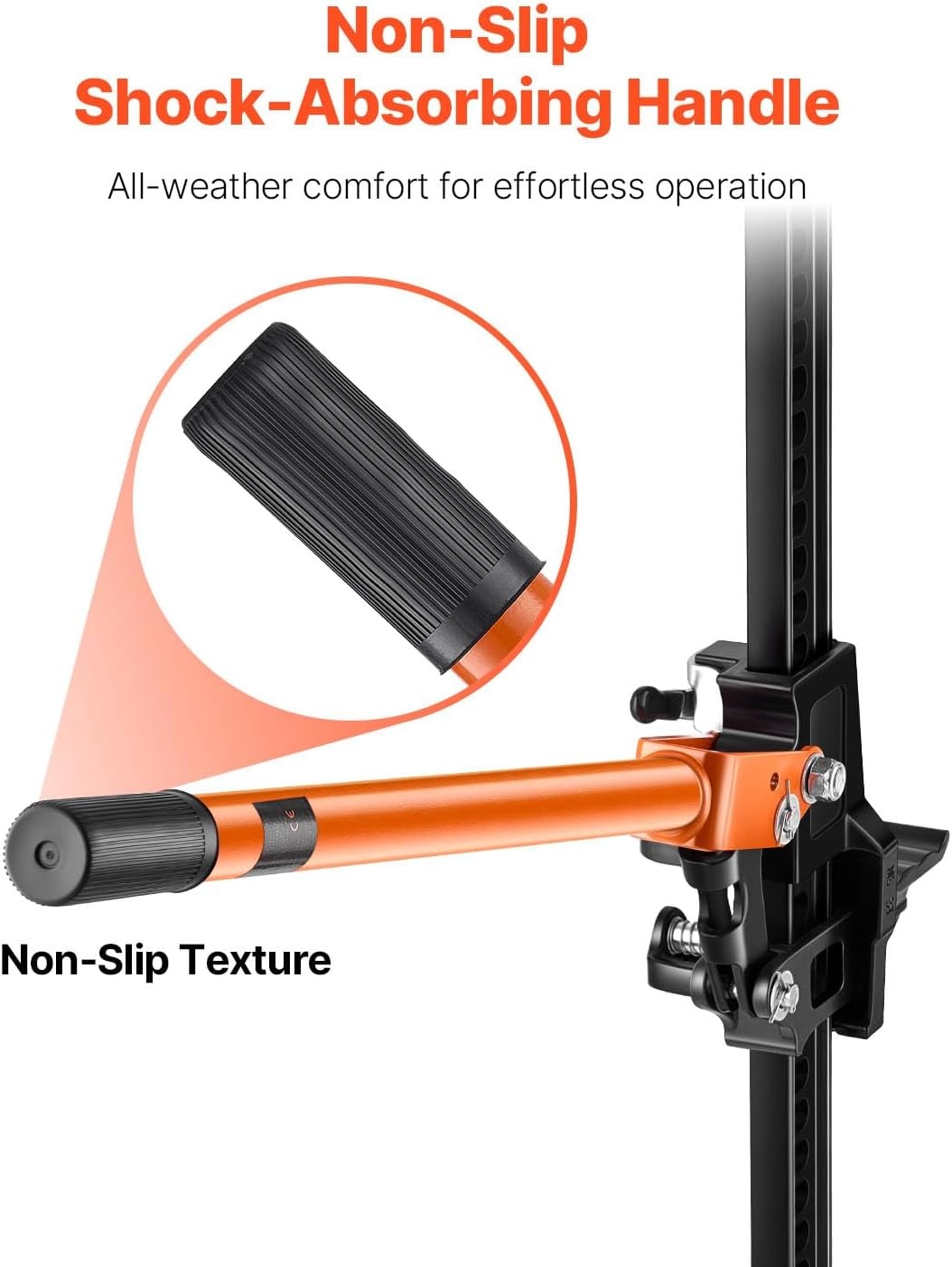image:imageVEVOR Farm Jack 60inch 7000 lbs Capacity Ratcheting Off Road Jeep Jack for Tractor Truck SUV Bumper Lift Orange452 x 708 x 4822