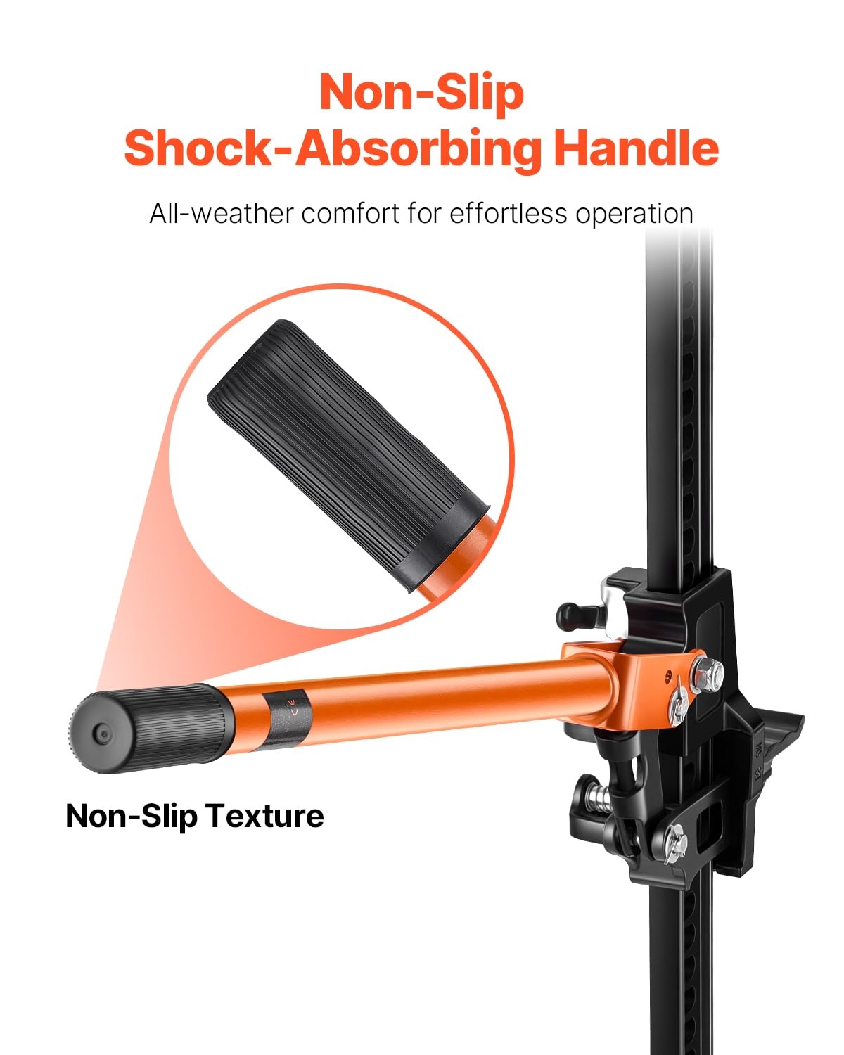 image:imageVEVOR Farm Jack with Base 48 Utility High Lift Farm Jack 318 Ton 7000 lbs Capacity Ratcheting Off Road Utility Jacks HeavyDuty Lift Jacks with 512425 Lifting Range for Tractor TruckSUV48 inch with Base