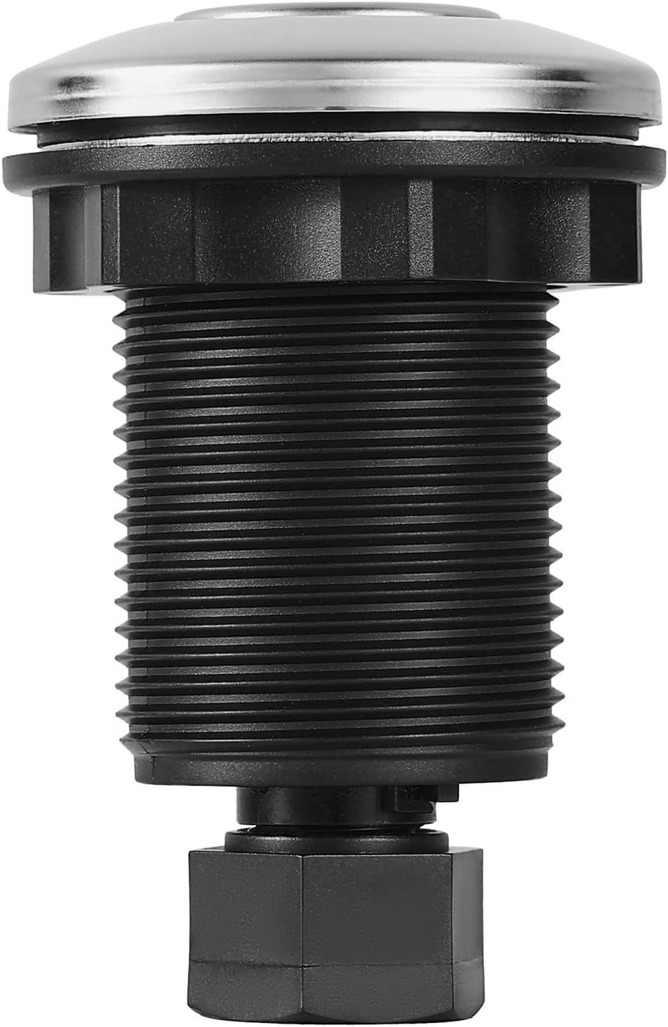 image:imageVEVOR Garbage Disposal Air Switch Kit 25 Sink Top Air Switch for Food Waste Disposal Polished Stainless Steel ONOFF Air Push Button for Waste Disposer Suitable for Stainless Steel Countertops