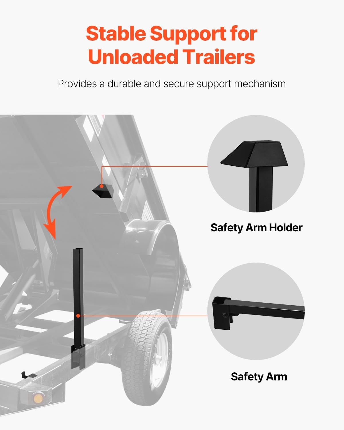 image:imageVEVOR Hydraulic Dump Lift Kit 17600 lb8 T Dump Trailer Hydraulic Scissor Hoist Kit Standard Kit Hydraulic Dump Bed Kit with 12V Hydraulic Pump Unit Suitable for Scissor Lift Dump Trailers Trucks429 x 240 x 100