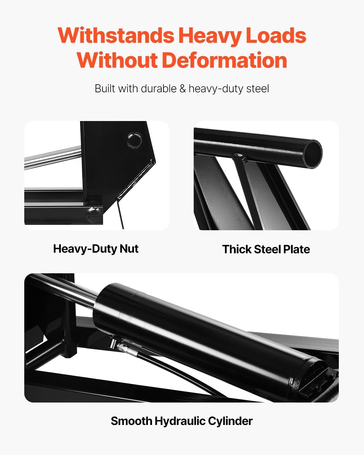image:imageVEVOR Hydraulic Dump Lift Kit 17600 lb8 T Dump Trailer Hydraulic Scissor Hoist Kit Standard Kit Hydraulic Dump Bed Kit with 12V Hydraulic Pump Unit Suitable for Scissor Lift Dump Trailers Trucks429 x 240 x 100