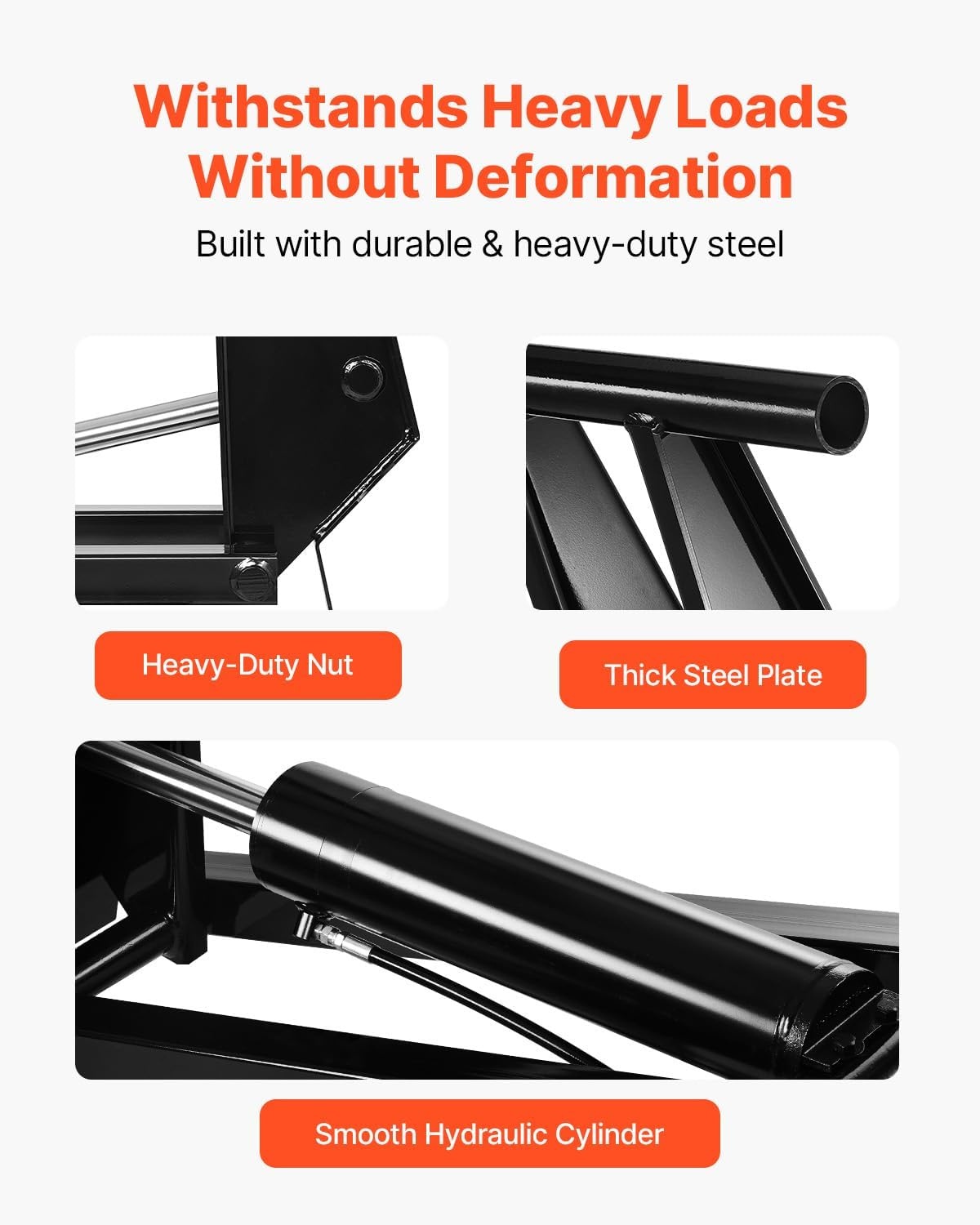 image:imageVEVOR Hydraulic Dump Lift Kit 17600 lb8 T Dump Trailer Hydraulic Scissor Hoist Kit Standard Kit Hydraulic Dump Bed Kit with 12V Hydraulic Pump Unit Suitable for Scissor Lift Dump Trailers Trucks22 000 lb10 T
