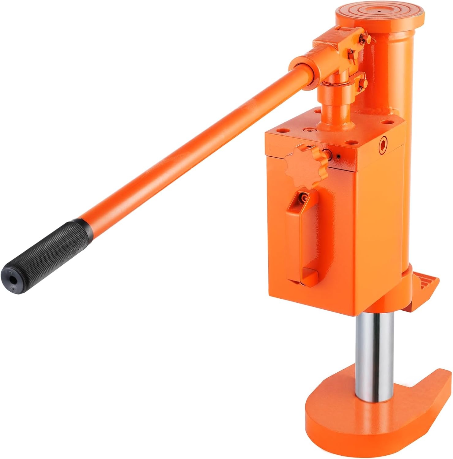 image:imageVEVOR Hydraulic Toe Jack 5 Ton On Toe Toe Jack Lift 10 Ton On Top Lift Capacity Machine Jack 1091 in Toe Height 146224 in Top Height 360 Rotatable Claw Jack for Machinery Industry