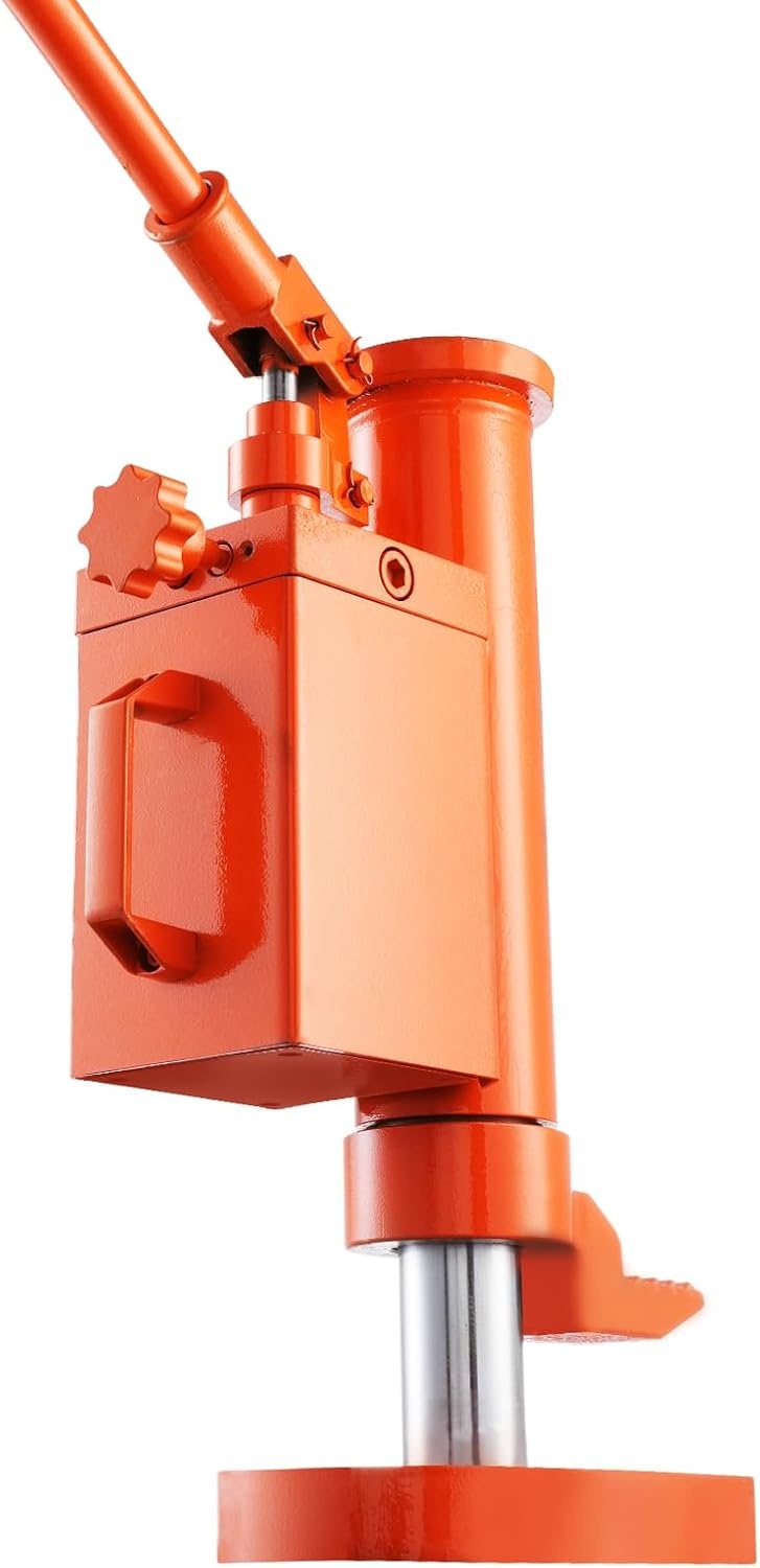 image:imageVEVOR Hydraulic Toe Jack 5 Ton On Toe Toe Jack Lift 10 Ton On Top Lift Capacity Machine Jack 1091 in Toe Height 146224 in Top Height 360 Rotatable Claw Jack for Machinery Industry