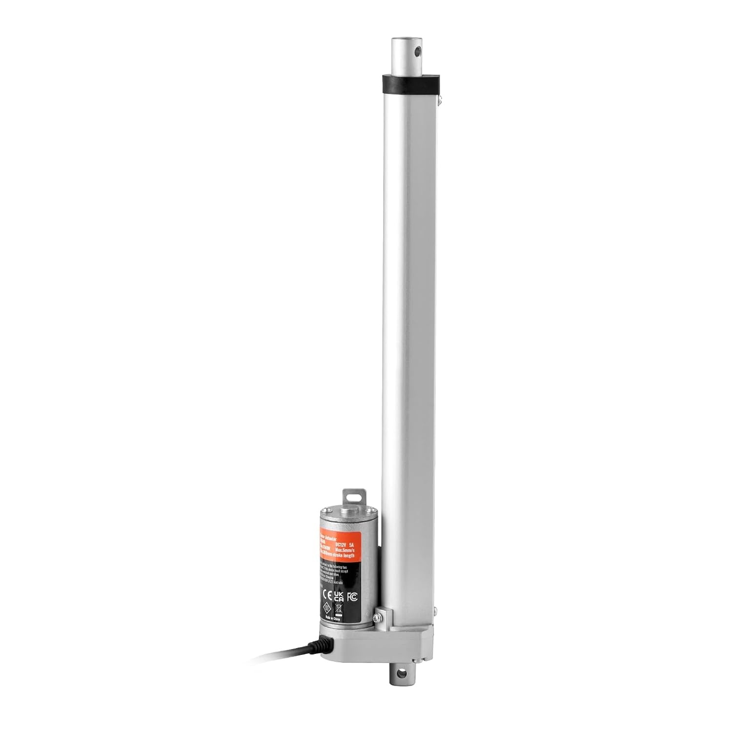 image:imageVEVOR Linear Actuator 12V 12 Inch High Speed 055s Linear Actuator 220lbs1000N Linear Motion Actuator with Mounting Bracket and IP54 Protection12 Inch