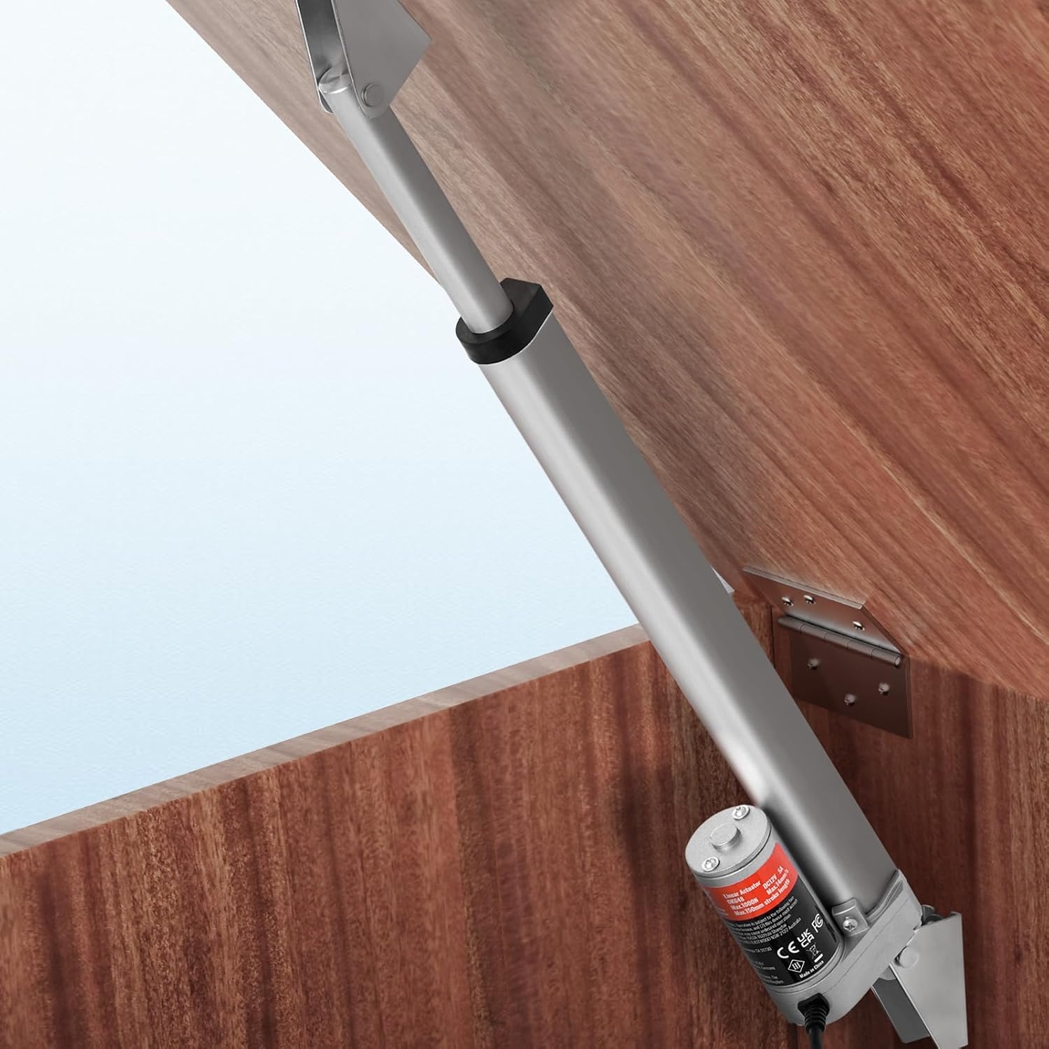 image:imageVEVOR Linear Actuator 12V 12 Inch High Speed 055s Linear Actuator 220lbs1000N Linear Motion Actuator with Mounting Bracket and IP54 Protection12 Inch