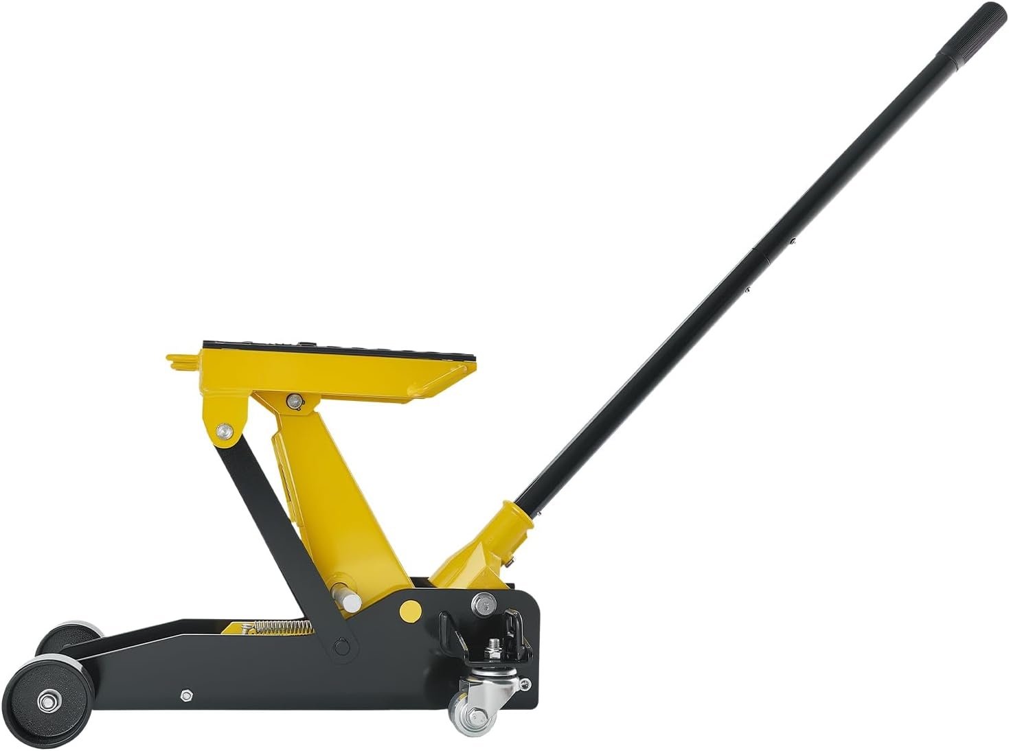 image:imageVEVOR Low Profile Floor Jack 2 Ton 4409 lbs Capacity Steel Racing Floor Jack with Single Piston Quick Lift Pump Hydraulic Trolley Car Lift for Cars Motorcycles ATVs Lifting Range 57172 T