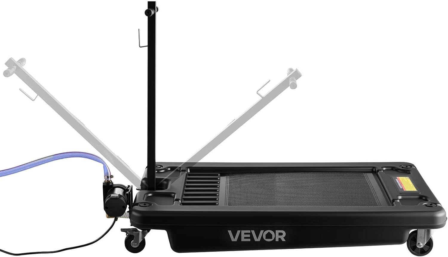 image:imageVEVOR Low Profile Oil Drain Pan 25 Gal Oil Drain Pan with 110V HighFlow Electric Pump Large Capacity Oil Change Pan with 72ft Hose amp Folding Handle Rolling Oil Drain Cart for Trucks Buses RVsArgyle