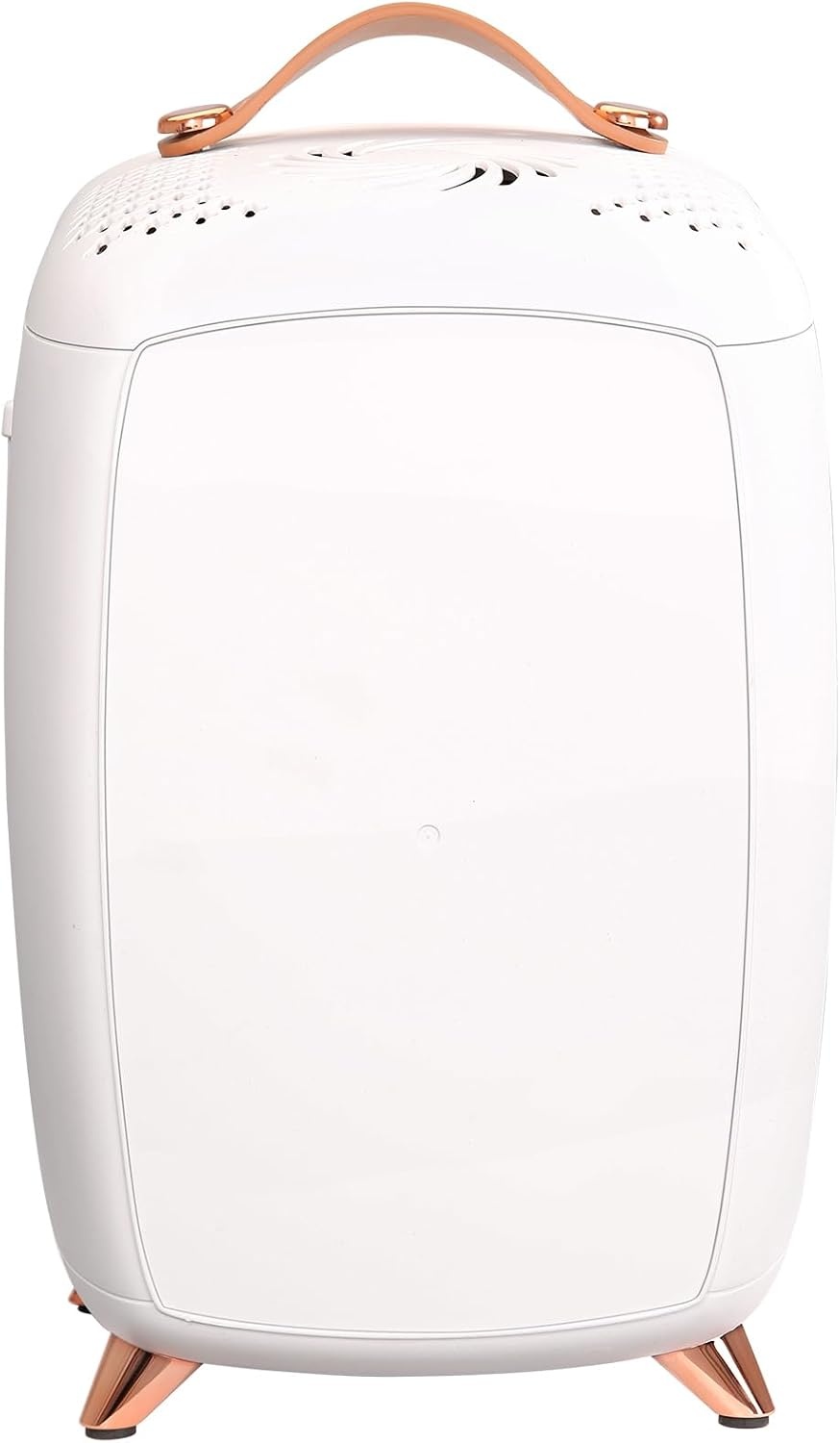 image:imageVEVOR Mini Fridge for Bedroom 6L Luxury Cosmetic Fridges LED Light amp HD Mirror ACDC Portable Mini Fridge for Car Dorm Office Compact Personal Fridge for Beauty Face Mask Beverage Chill White
