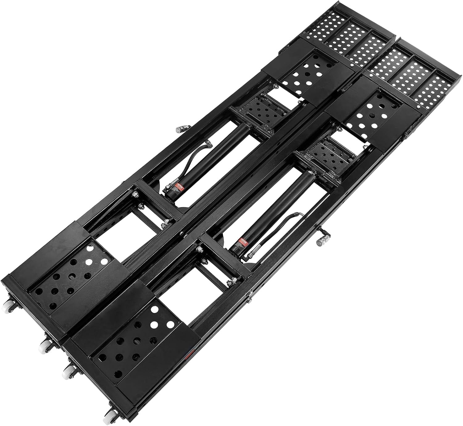 image:imageVEVOR Portable Car Lift 4400 lbs Capacity Heavy Duty Steel Quick Lift with 23 Max Height Adjustable Width and Wheels Manual Lifting for Cars Compact SUVs Mini Trucks Home Garage or Shop Use7000LBSUpgrade Electrohydraulic