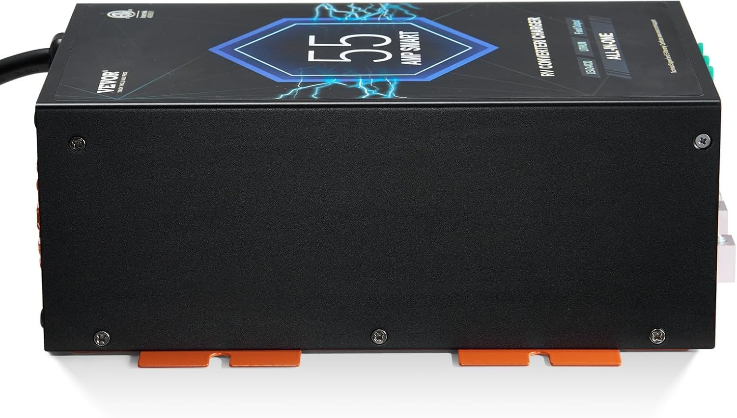image:imageVEVOR RV Converter 45 Amp 110V AC to 12V DC RV Power Converter Battery Charger with 4 Stage Smart Charging 13V to 165V Adjustable Operating Range Compatible with Lithium Lead Acid Battery ETL55 Amp