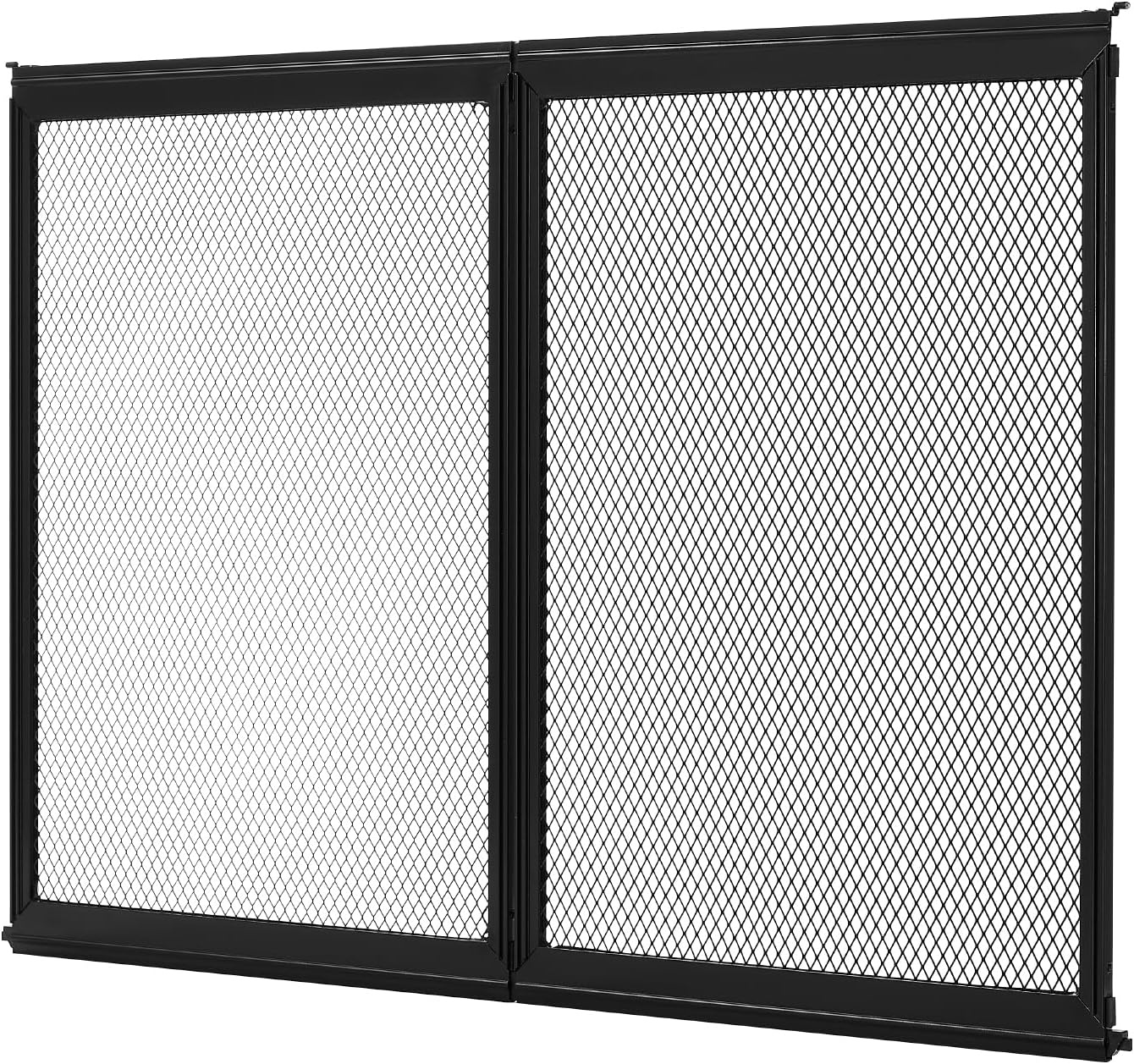 image:imageVEVOR RV Screen Door Protector 225 x 20 inch Door Grille Easy to Install and Disassemble Reinforced Breathable Protective Mesh Aluminum Alloy Camper RV Entry Protector for Pet Protection Black20 x 265 in