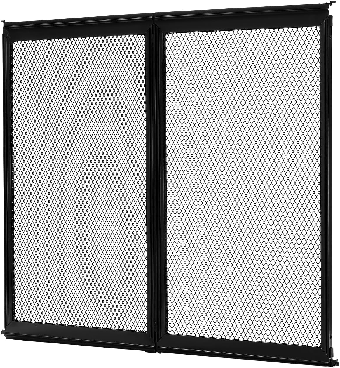 image:imageVEVOR RV Screen Door Protector 225 x 20 inch Door Grille Easy to Install and Disassemble Reinforced Breathable Protective Mesh Aluminum Alloy Camper RV Entry Protector for Pet Protection Black20 x 225 in