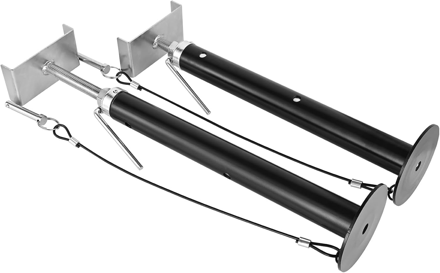 image:imageVEVOR RV Slide Out Support Jack 2 PCS Camper SlideOut Leveling Jack PowderCoated Steel Support Jacks for RV Camper Travel Trailer Supports Up to 1000lbs Adjustable from 213 inch to 48 inch5000 lbspcs