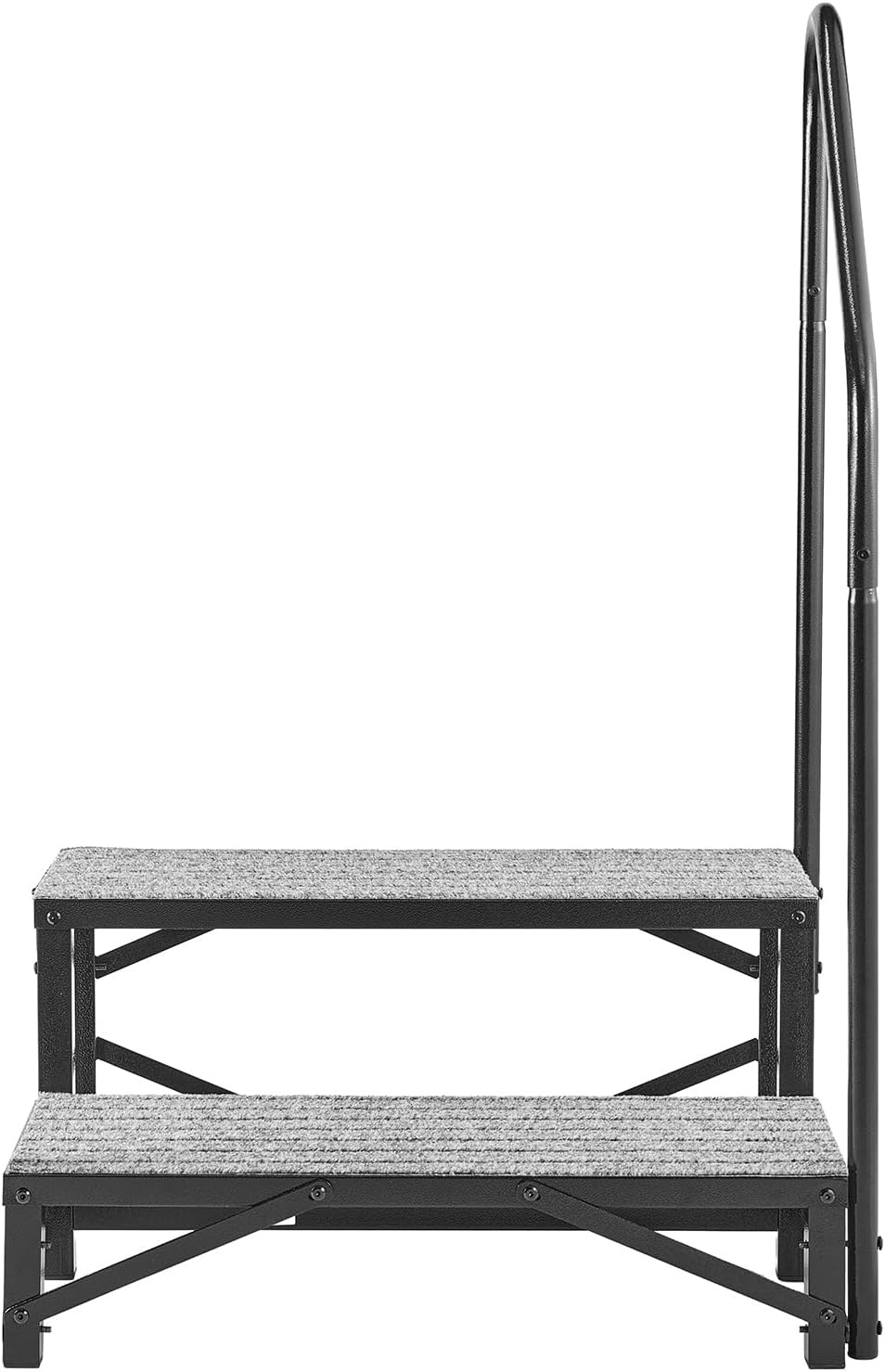 image:imageVEVOR RV Steps with Handrail 4 Steps 660 lbs Load Capacity Heavy Duty Outdoor RV Stairs with NonSlip Mat for Elderly and Pets Portable Stairs for Hot Tub Camper Mobile Home Porch Pool SPA2Step