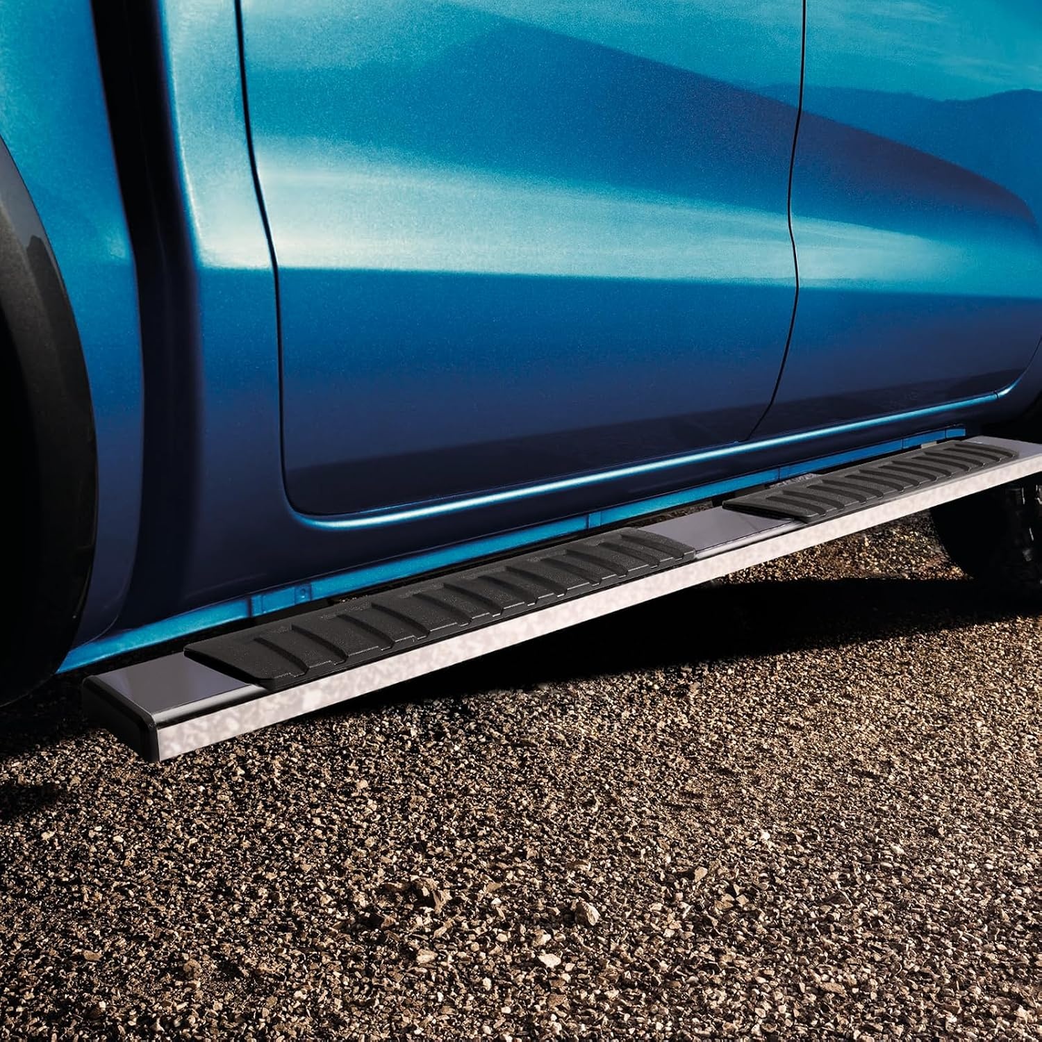 image:imageVEVOR Running Boards 6 Step Bars Compatible with 20192023 Chevy SilveradoGMC Sierra 1500 20202024 25003500HD Crew Cab 201 Stainless Steel Side Steps Nerf Bars 500LBS 2 Piece0918 Ram1500 Crew Cab