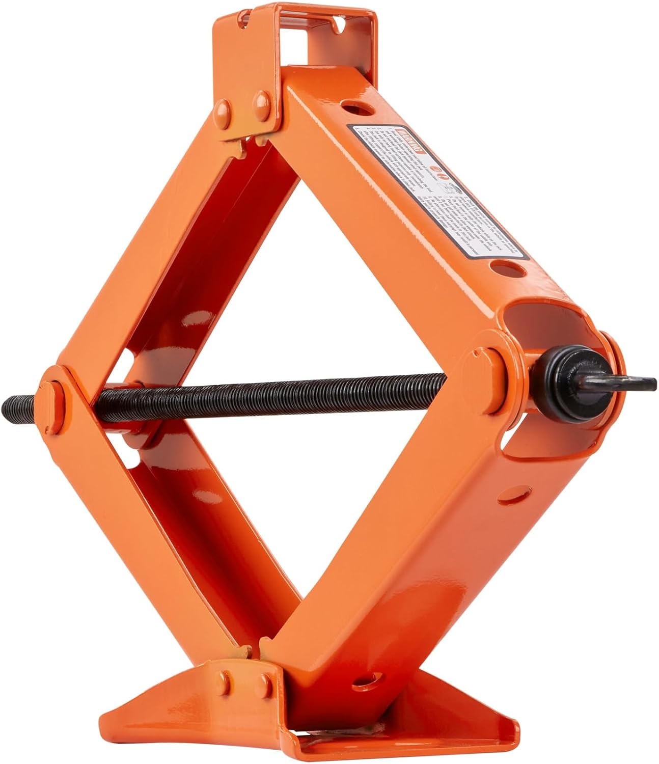 image:imageVEVOR Scissor Jack 25 Ton5512 lbs Scissor Car Jack with 37171 Lifting Range Heavy Duty Tire Changing Kit Includes Ratchet Wrench Lug Wrench amp Socket Fits Most Cars Trucks Sedans SUV MPVOrange